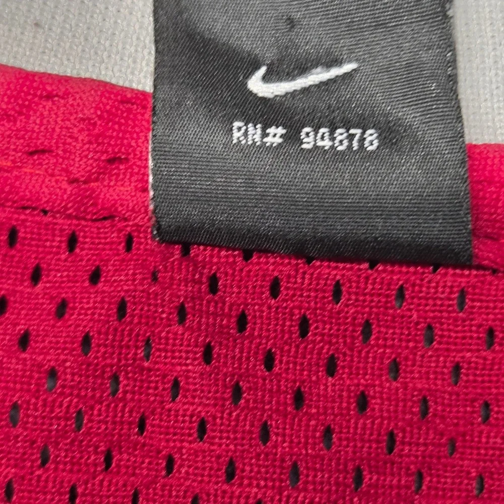Vintage Nike Chicago Bulls Michael Jordan 23 Jersey Red Mesh NBA Mens Small Y2K